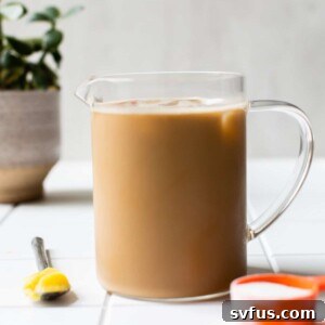 Iced coffee