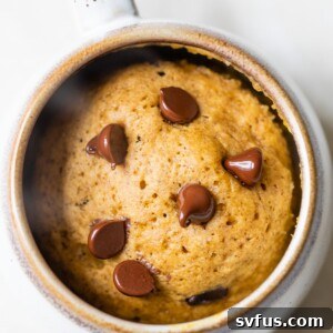 Small image of pumpkin mug cake