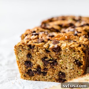 sliced chocolate chip bread on parchment paper