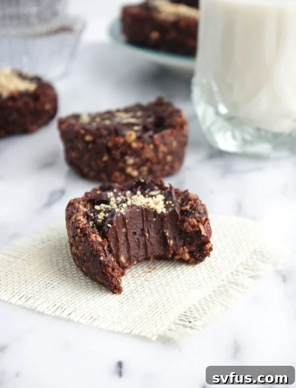 Raw Vegan Nutella Cupcakes
