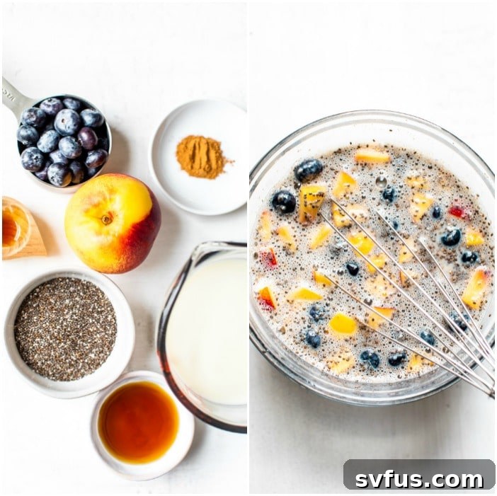 chia pudding ingredients