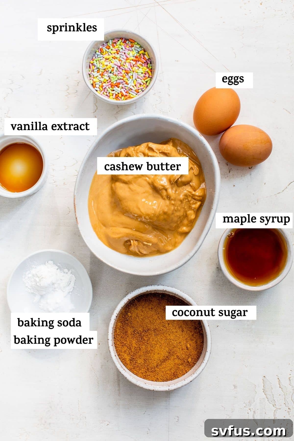 ingredients to make blondies