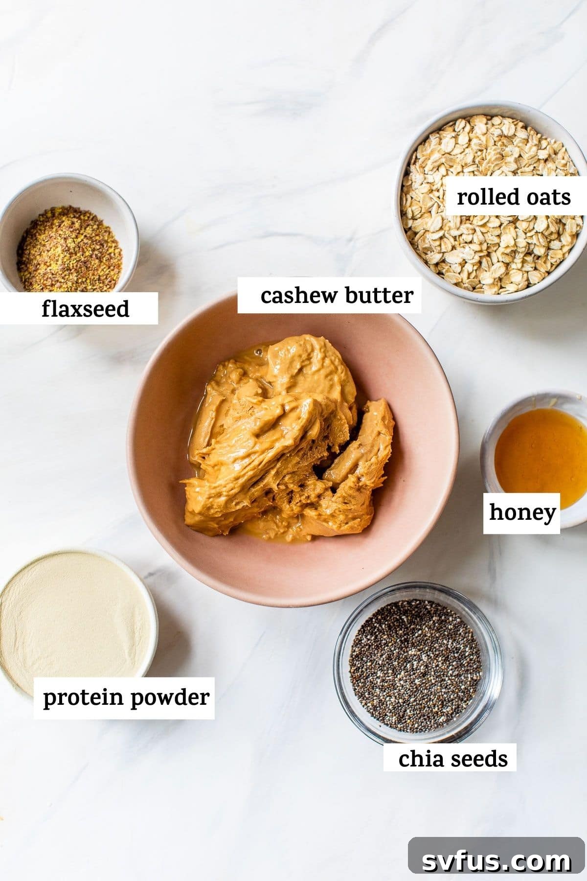 ingredients on a table with text over top