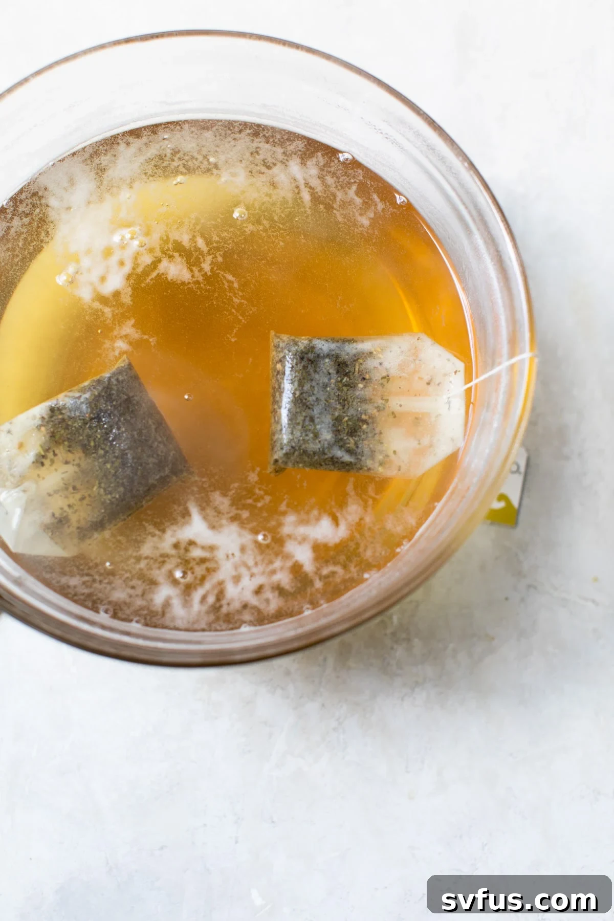 brewed ginger tea