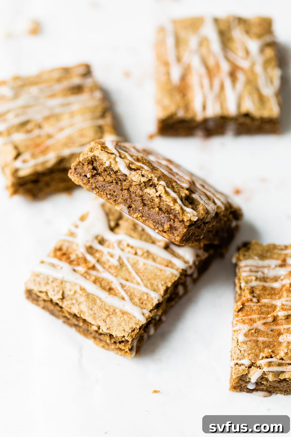 protein bars on parchment paper, ready to be stored