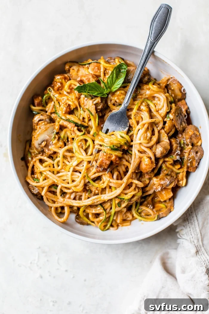 pesto pasta in a bowl
