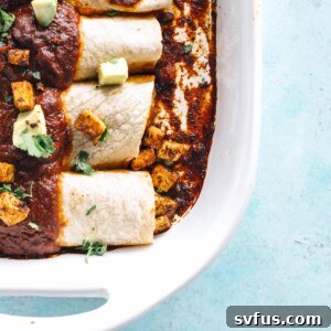 casserole dish of enchiladas