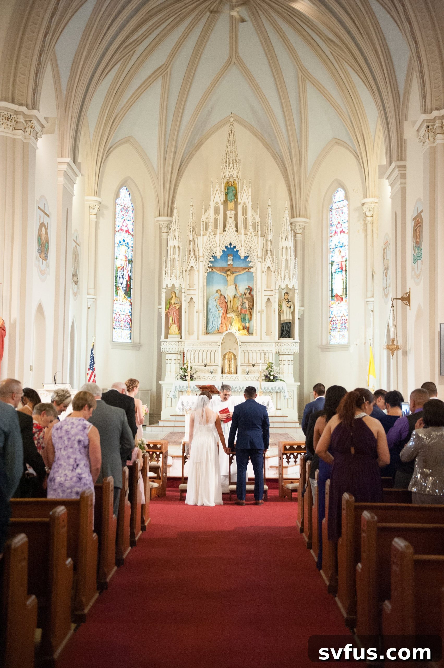 Emotional vows exchanged during the wedding ceremony