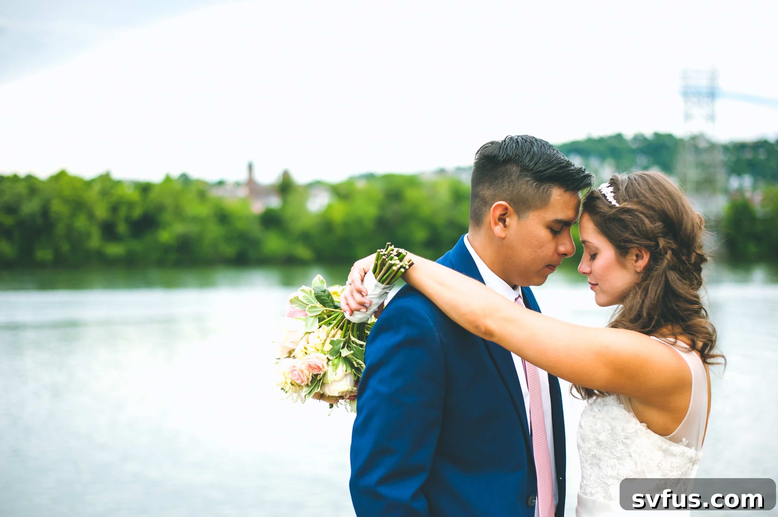 Capturing the intimate connection between the newlyweds