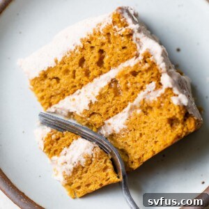 slice of cake on a plate
