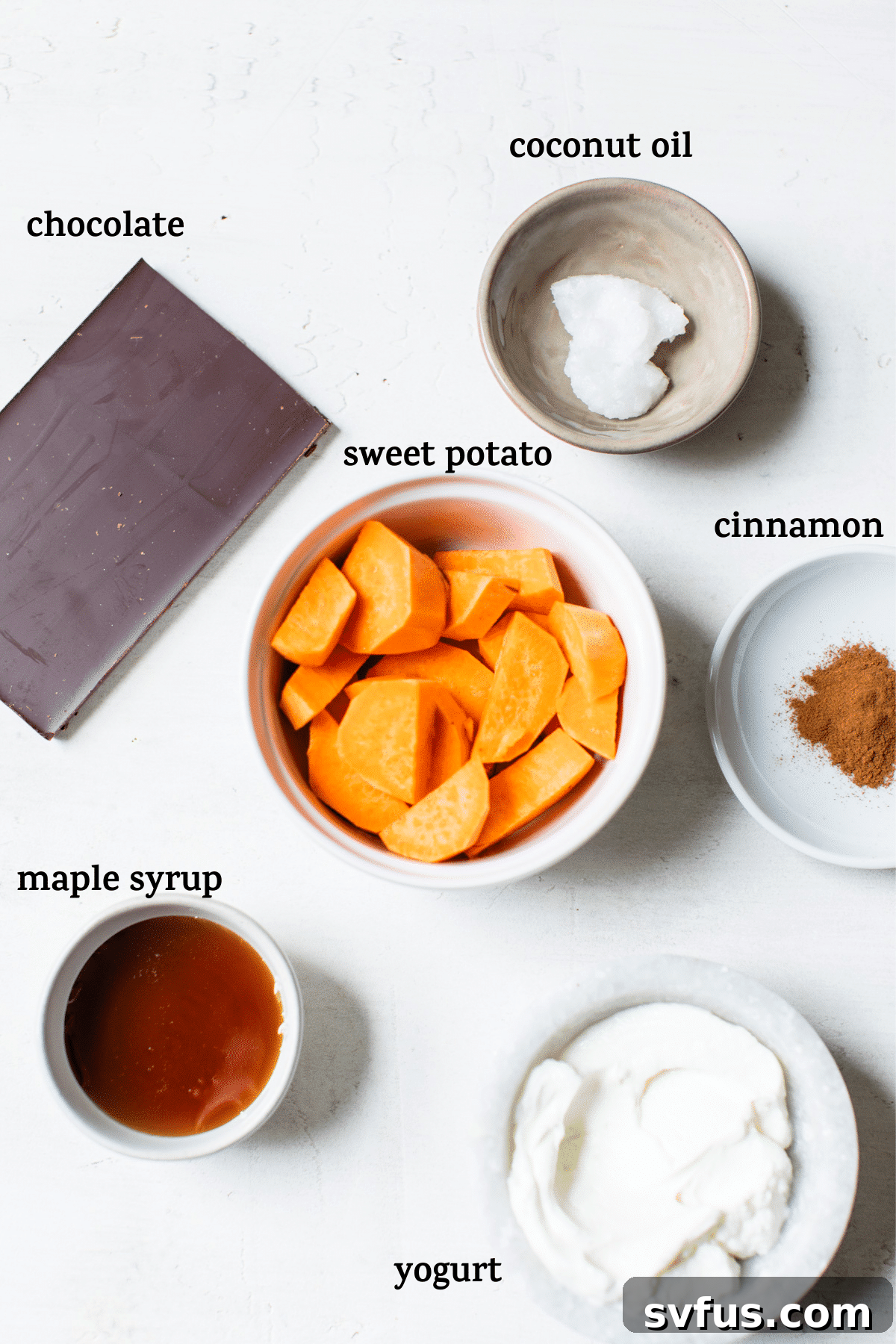 ingredients on a table