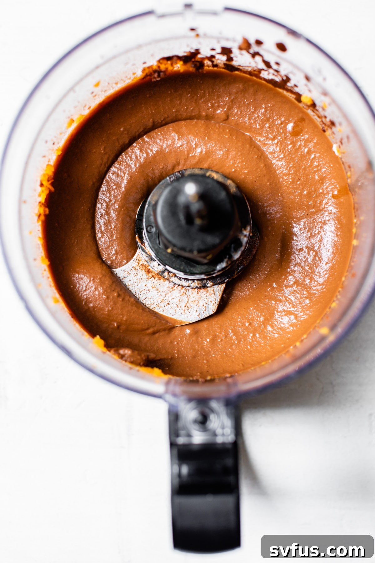 pudding in a food processor