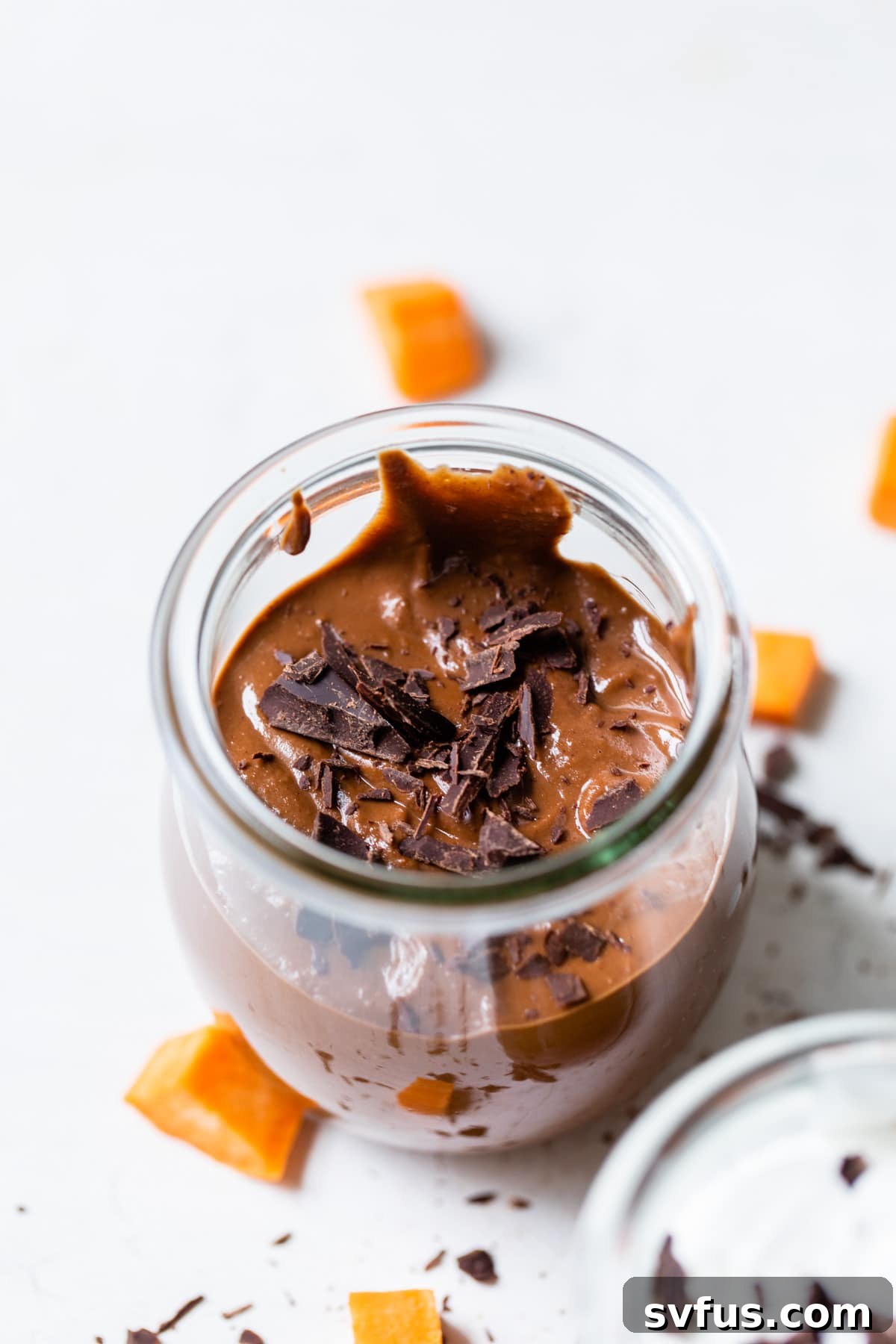 pudding in a jar
