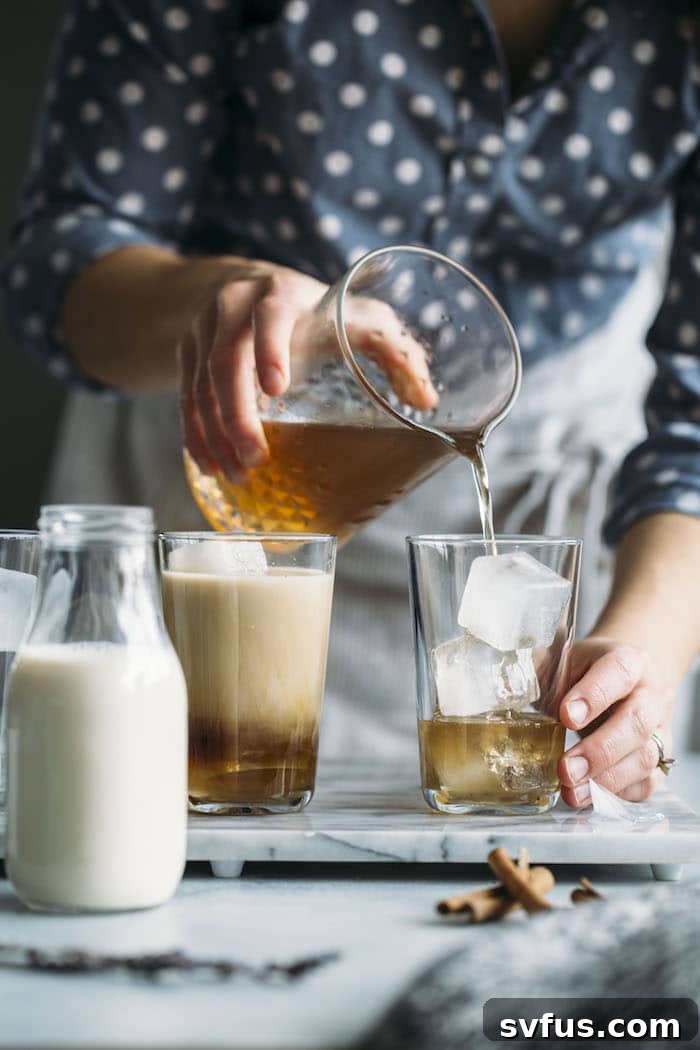 A LAVENDER dirty chai latte with tons of flavor that's ready in just 5 minutes!