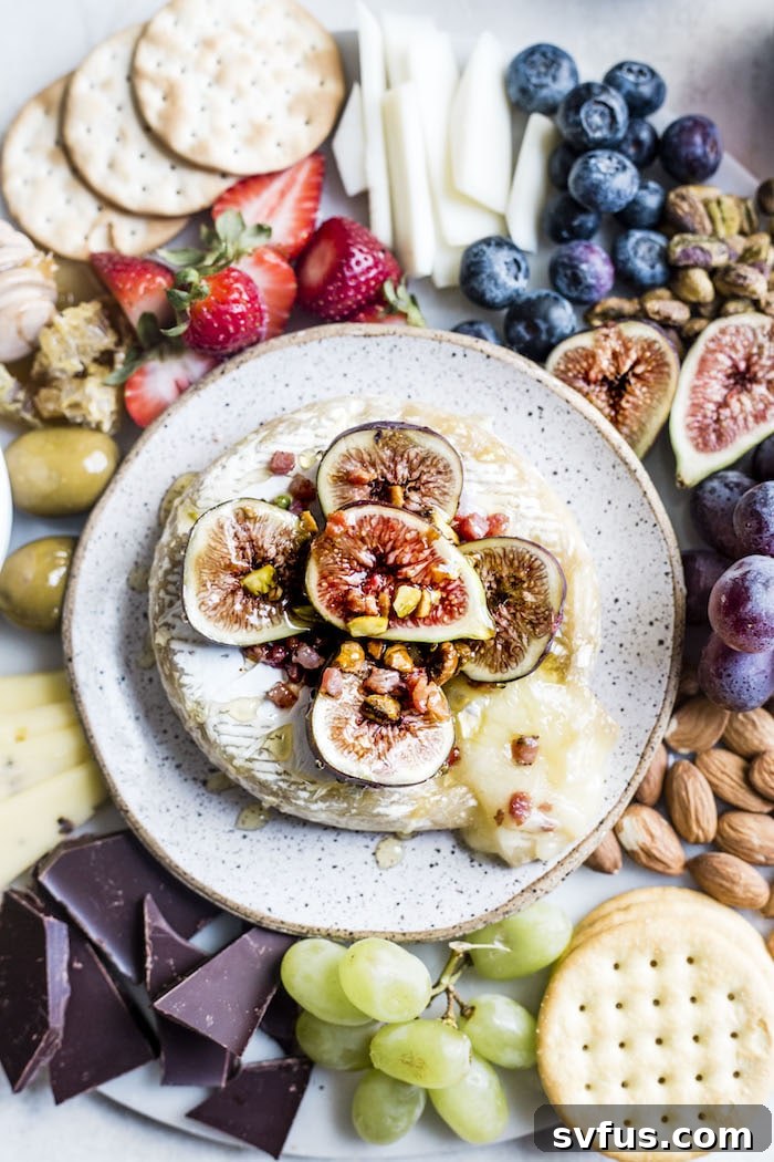 Summer Cheese Board Necessities with baked brie | thealmondeater.com