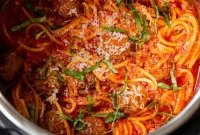 Ultimate Instant Pot Spaghetti and Meatballs