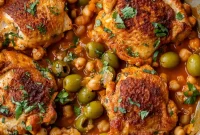Authentic Moroccan Chicken Recipe with Spices and Preserved Lemon